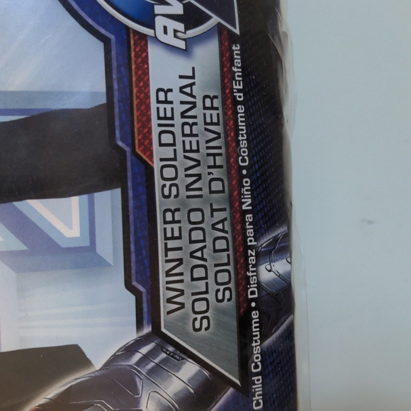 Disguise Marvel Captain America Winter Soldier S 6 Costume New - Picture 6 of 11